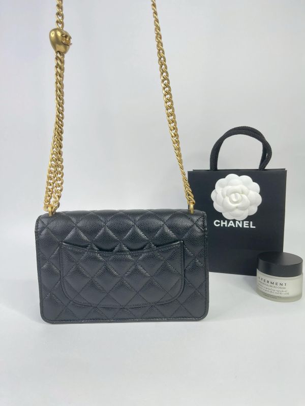 【99成新】CHANEL 24P 愛心調節扣 WOC 