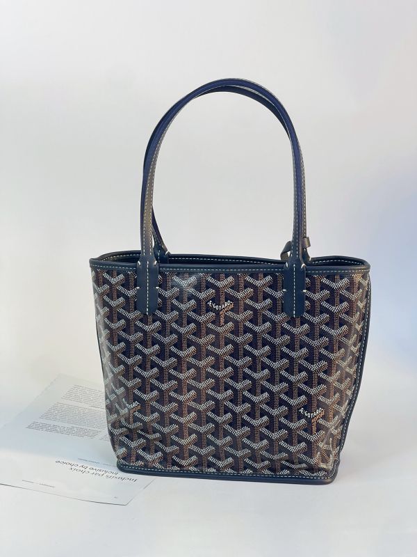 【全新品】GOYARD ANJOU雙面迷你托特包 