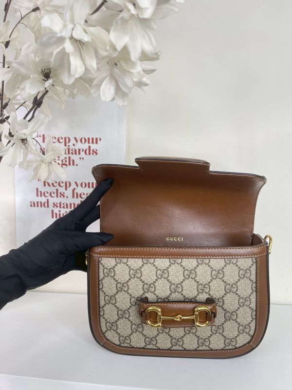 【分期0利率】GUCCI Horsebit 1955 MINI【9成新】 
