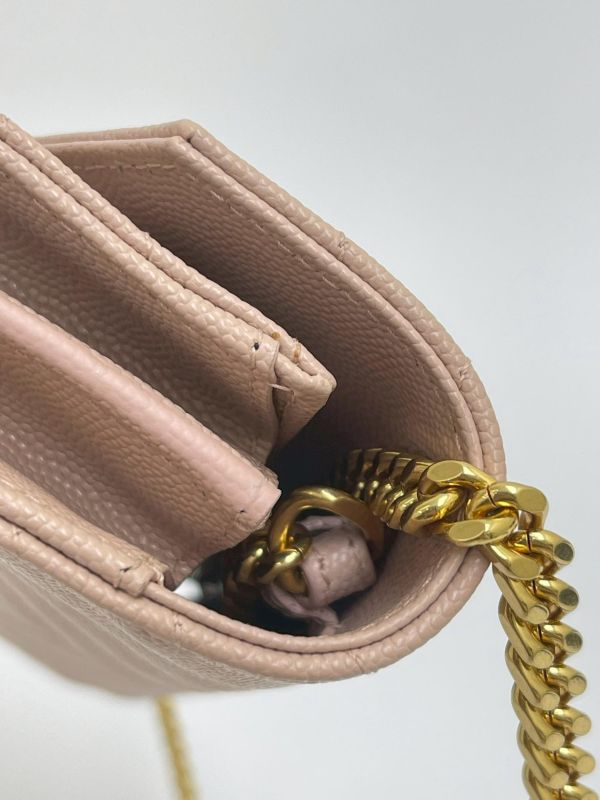 【9成新】YSL WOC 魚子醬鍊包 22.5CM 