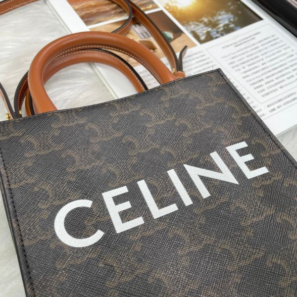 【99成新】【12期0利率】CELINE 凱旋門老花迷你琴譜包 