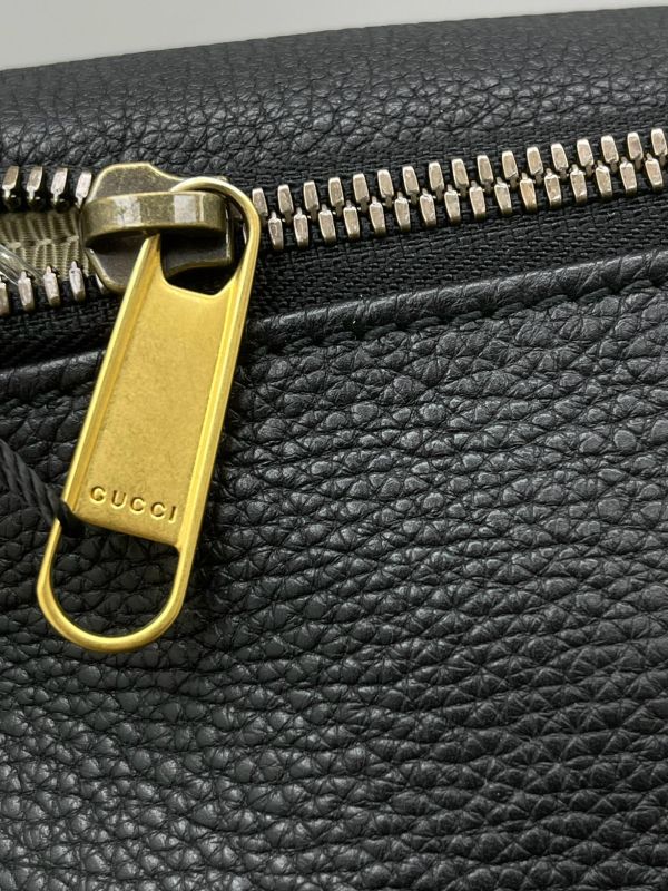 【95成新】GUCCI 皮革腰包  大號 