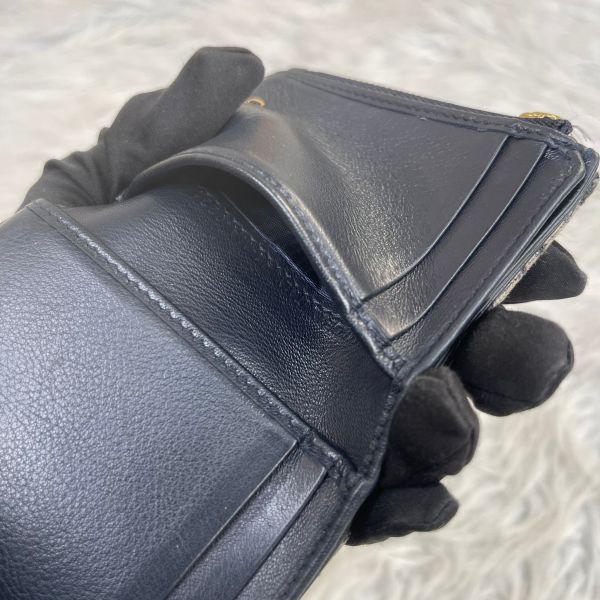 【12期0利率】DIOR SADDLE LOTUS 老花三折短夾【85成新】 