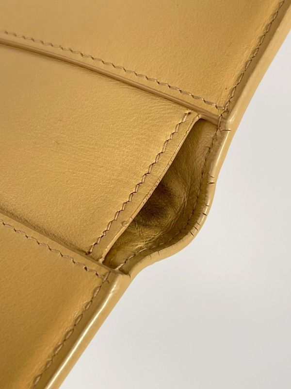 【85成新】BV 大編織對開零錢短夾 