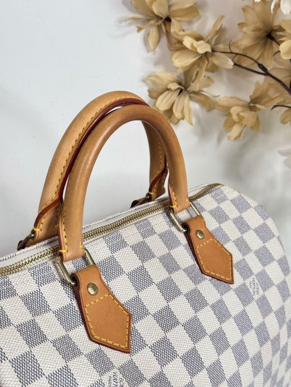 【分期0利率】LV 棋盤格 SPEEDY 30 【9成新】 