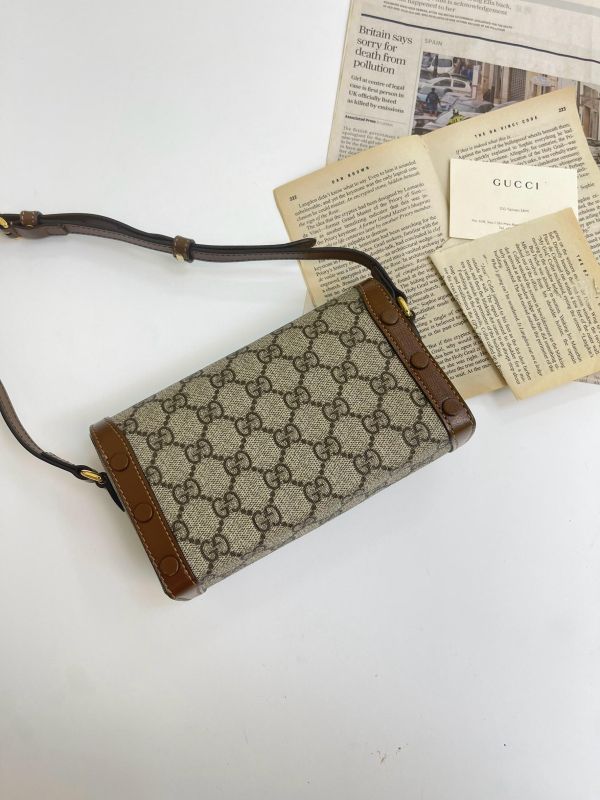【95成新】Gucci 馬銜扣 1955 迷你包 