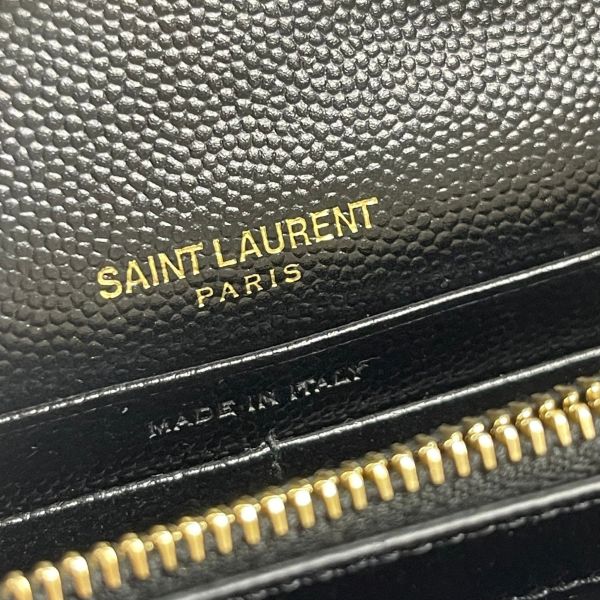 【12期0利率】YSL WOC 魚子醬鍊包 金扣22.5CM【全新閒置】 