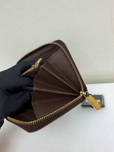 【9成新】LV 棋盤格PVC 塗層帆布拉鍊長夾 