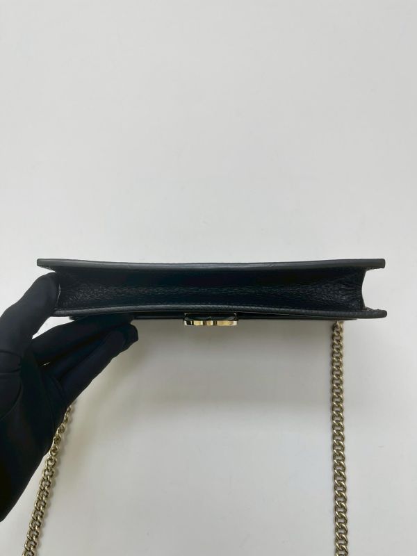 【95成新】Gucci 皮革翻蓋單肩包 