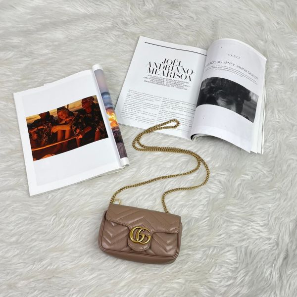 【12期0利率】 GUCCI MARMONT Super Mini【9成新】 