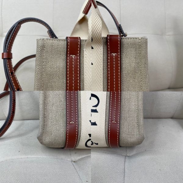【12期0利率】CHLOE SMALL WOODY TOTE【9成新】 