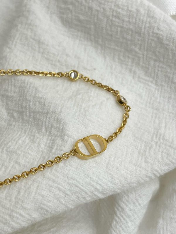 【99成新】DIOR Petit CD雙項鍊 