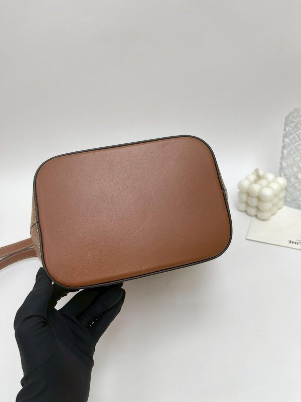 【9成新】CELINE CUIR TRIOMPHE小號水桶包 