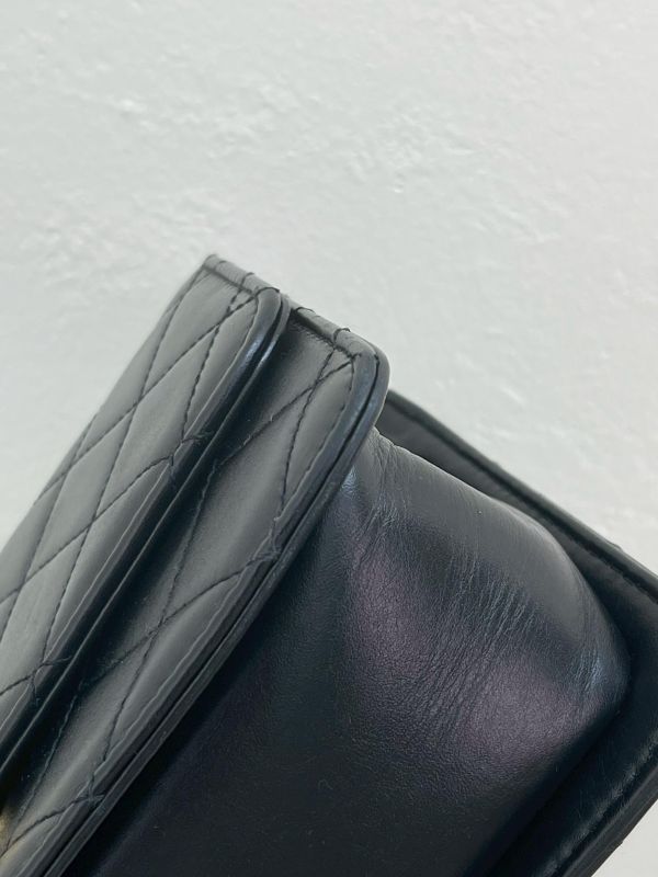 【9成新】CHANEL 雙金球口蓋包 