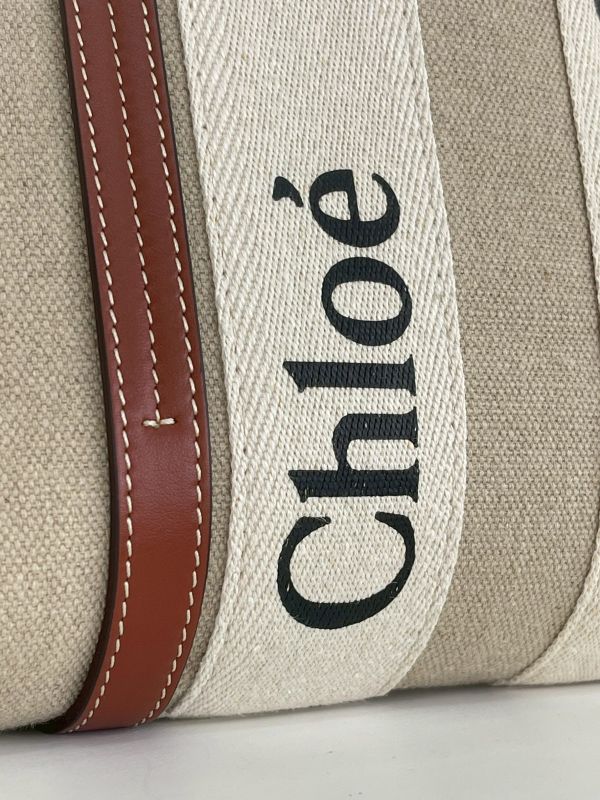 【分期0利率】CHLOE WOODY SMALL 經典棕【9成新】 