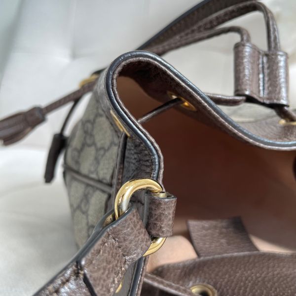 【12期0利率】【二手】GUCCI OPHIDIA  迷你水桶包 