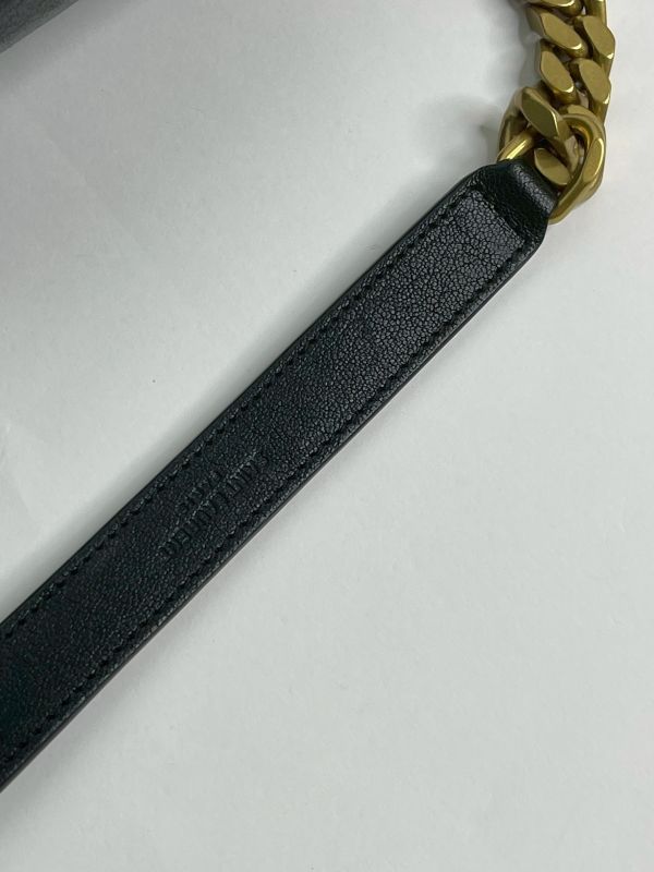 【分期0利率】YSL  山型紋學院包【95成新】 