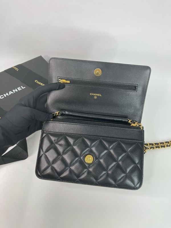 【9成新】CHANEL  WOC 黑金 