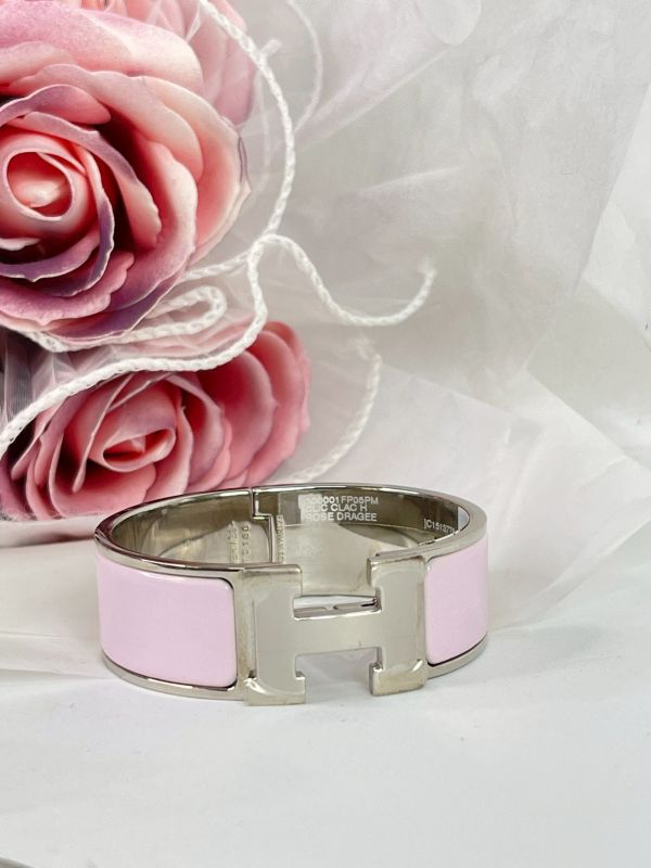 【未使用閒置】HERMES Clic H Clac 寬版手環 