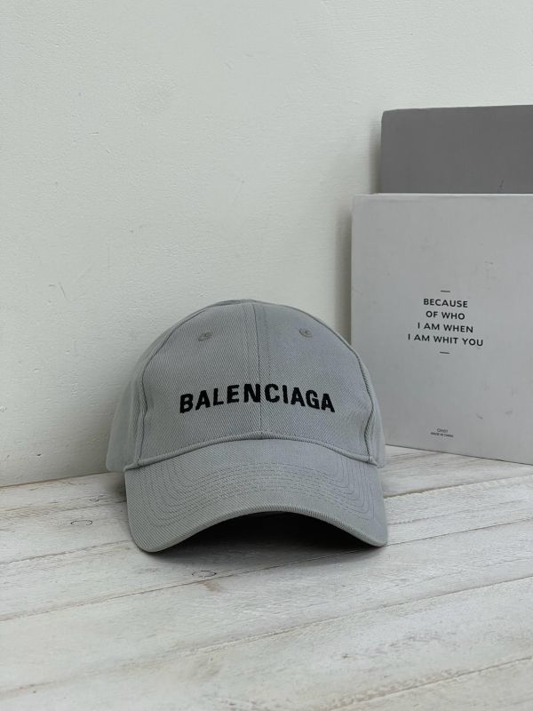 【95成新】BALENCIAGA 刺繡LOGO 老帽 
