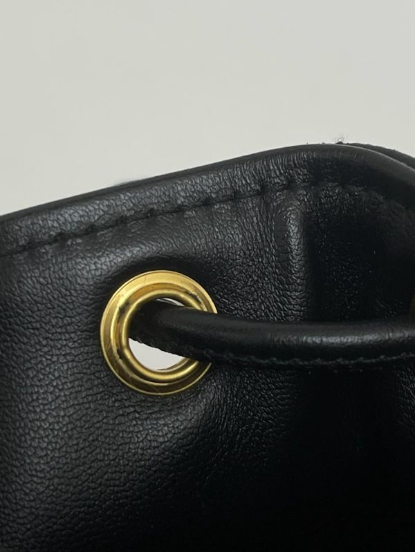 【95成新】DIOR CARO 騰格紋水桶包 