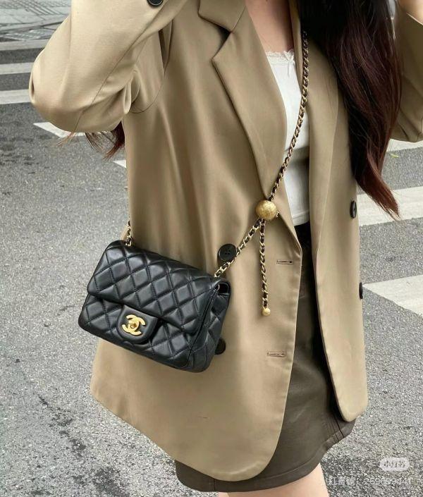 【95成新】CHANEL CF20 金球 