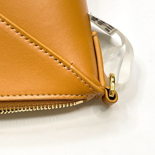 【12期0利率】LOEWE PUZZLE FOLD POUCH  沙色【99成新】 
