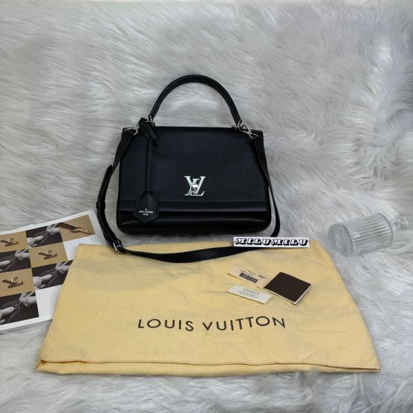 【12期0利率】LV Lockme II 手提/肩背兩用董娘包【95成新】 