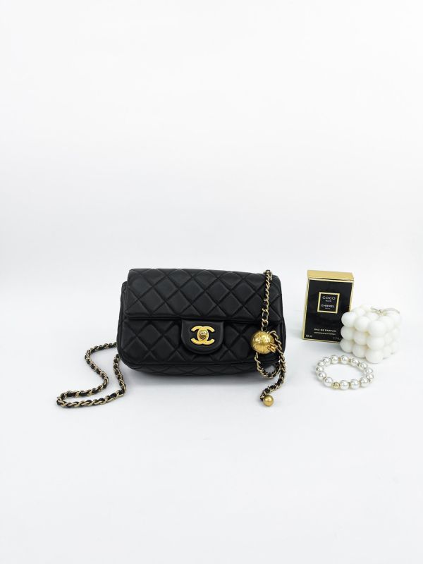 【95成新】CHANEL CF20 金球 