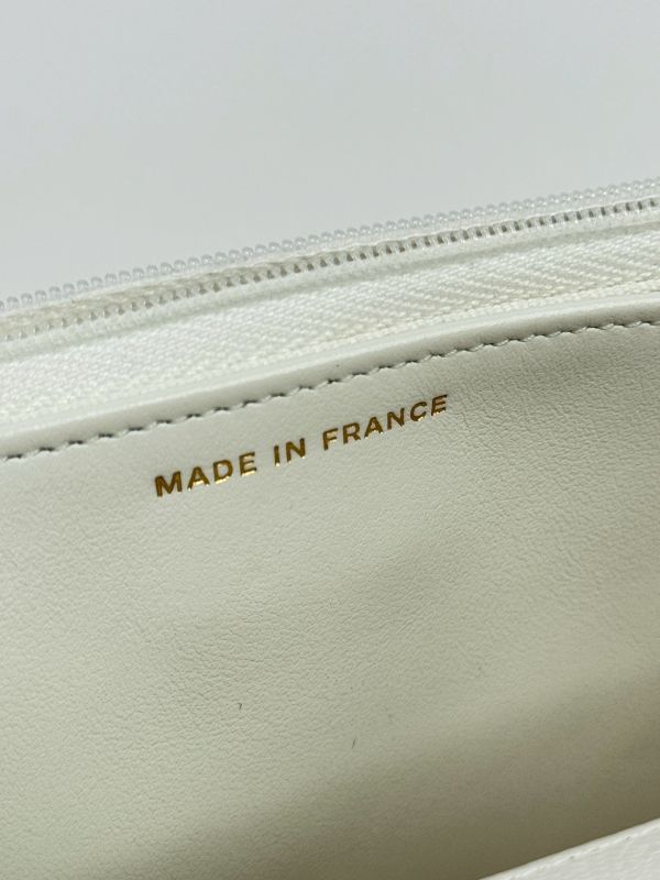 【分期0利率】CHANEL 魚子醬 WOC 白淡金 【95成新】 