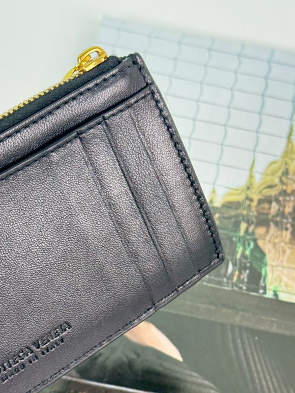 【分期0利率】BV 2X3 小羊皮拉鍊零錢卡包【95成新】