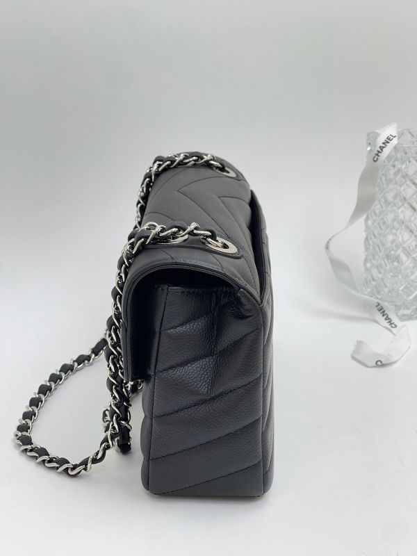 【未使用閒置品】CHANEL 山型紋翻蓋包 