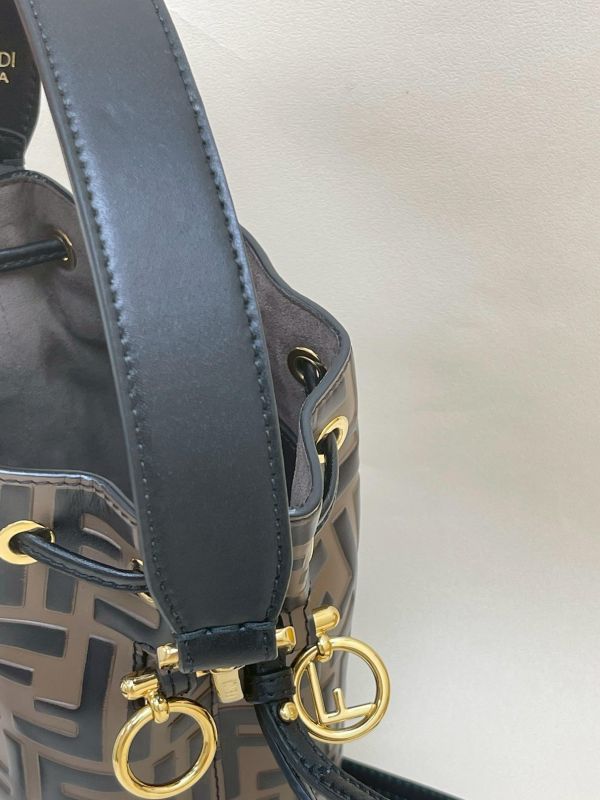 【95成新】FENDI Mon Treso 水桶包 