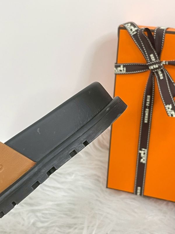 【分期0利率】HERMES Chypre涼鞋 (二舅鞋)【99成新】 