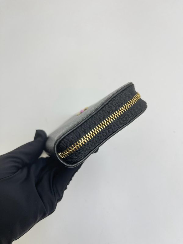 【全新品】CHANEL 26A 蘋果琺瑯拉鍊長夾 