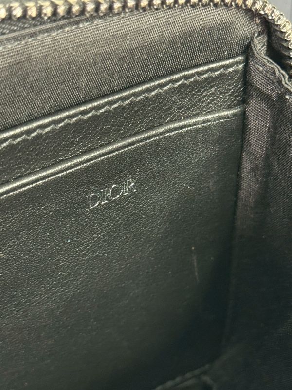 【分期0利率】DIOR   拉鍊手拿包附肩背袋 【95成新】 