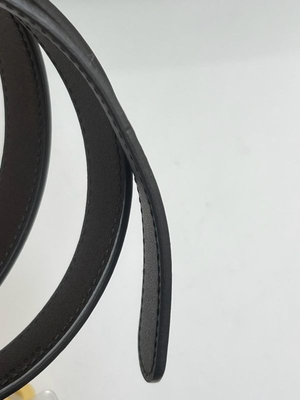 【95成新】GUCCI 雙G皮帶 2公分 