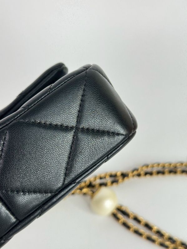 【未使用閒置品】CHANEL 24S 雙湯圓方胖 