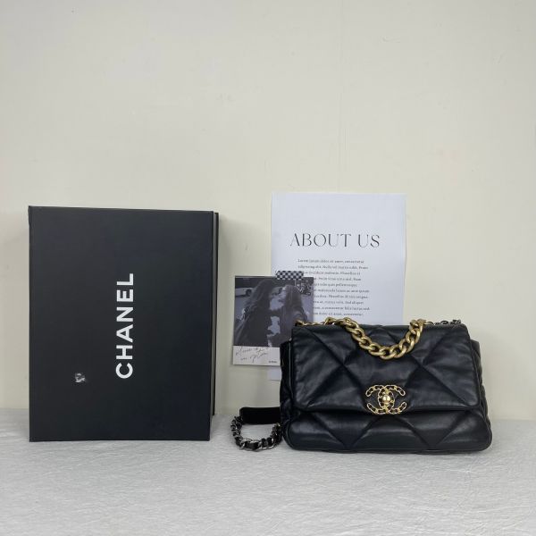 【12期0利率】CHANEL  19BAG 26cm【9成新】 