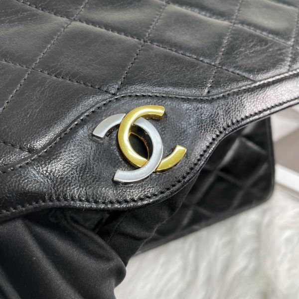 【85新】【12期0利率】CHANEL 巴黎限定鴛鴦扣CF 28CM 