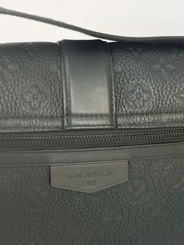 【95成新】LV S-Cape皮革壓紋郵差包 