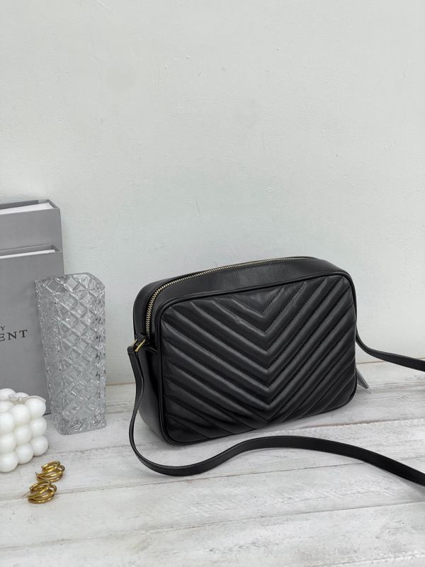 【95成新】YSL LOULOU 山形紋相機包 