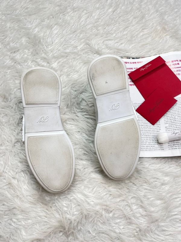 【分期0利率】Roger Vivier Viv' Skate 皮革運動鞋 37號【95成新】 