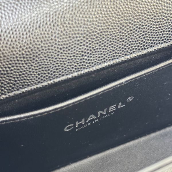 【12期0利率】CHANEL LE BOY 小型口蓋包【22年6月越南購證】【99成新】 