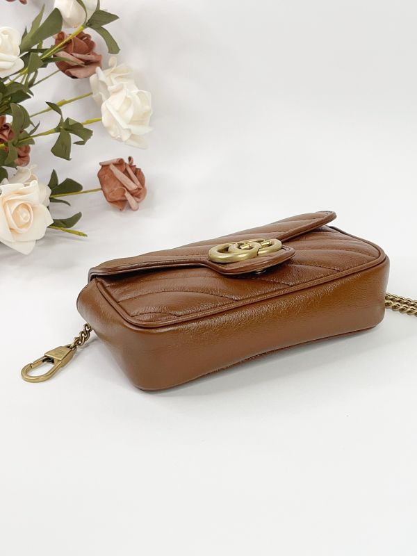 【分期0利率】GUCCI Marmont 迷你肩背包【99成新】 
