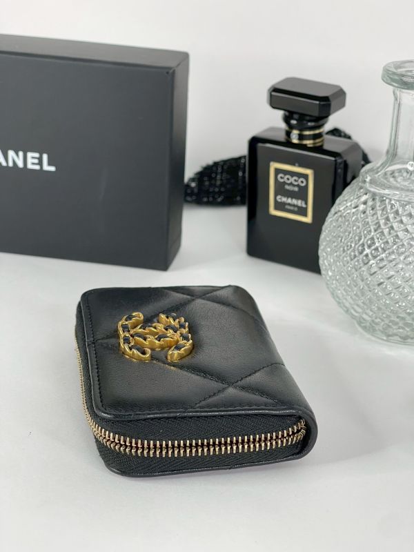 【分期0利率】CHANEL 19 拉鍊零錢包【9成新】 