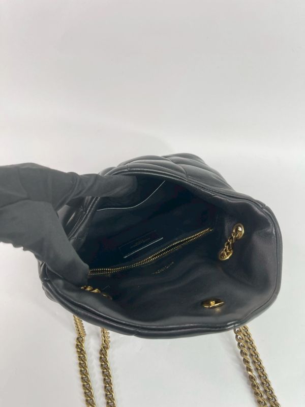 【95成新】YSL PUFFER TOY羊皮革手袋 