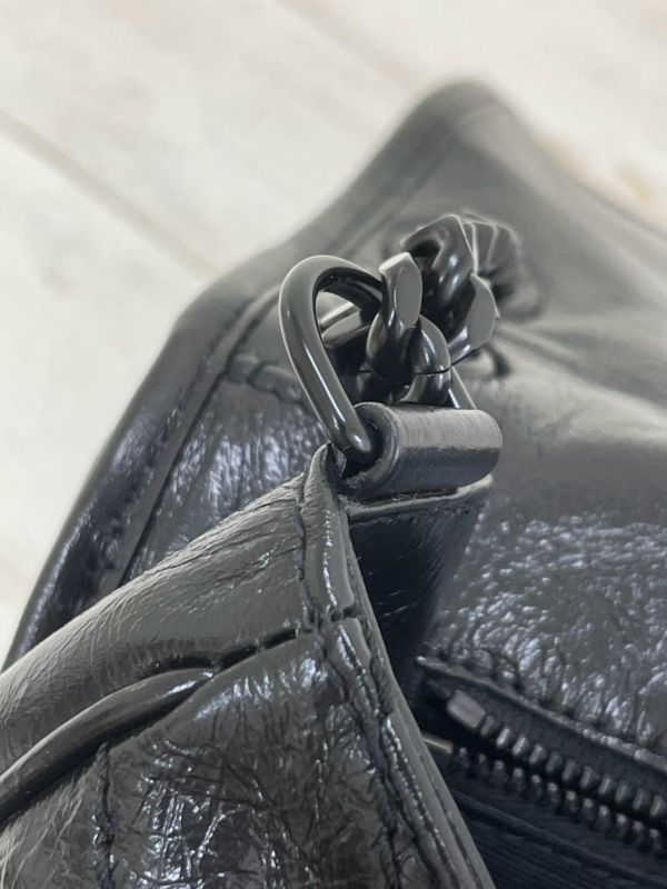 【95成新】YSL NIKI 中號 SO BLCAK D扣款 