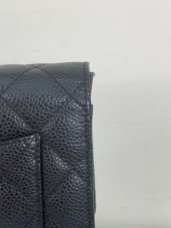 【分期0利率】CHANEL 魚子醬 WOC 黑銀 【9成新】 