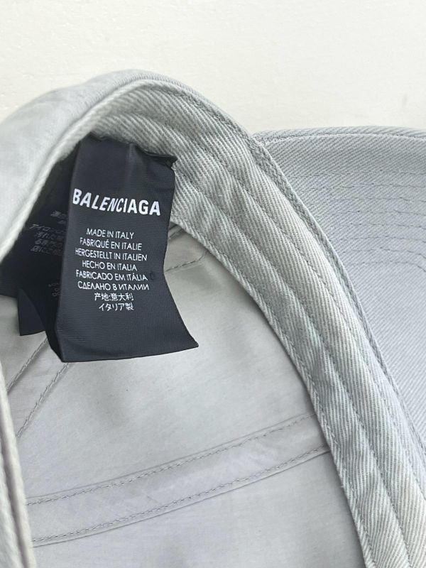 【95成新】BALENCIAGA 刺繡LOGO 老帽 